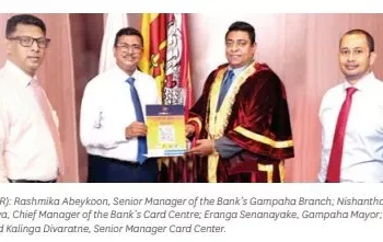 Gampaha Municipal Council Goes Digital In Payment Acceptance With ComBank