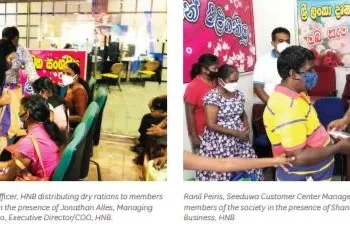 HNB Supports The Sri Lanka Welfare Society Of The Blind Women