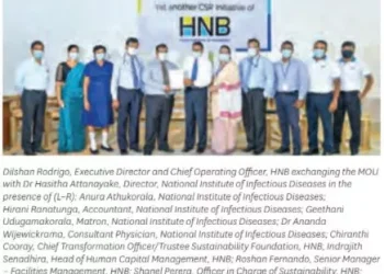 HNB Employees Contribute To Furnish IDH Training Center