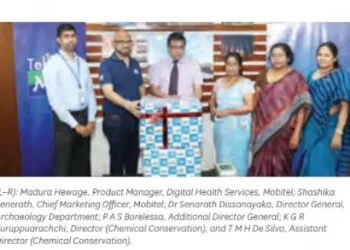 Mobitel Supports Department Of Archaeology