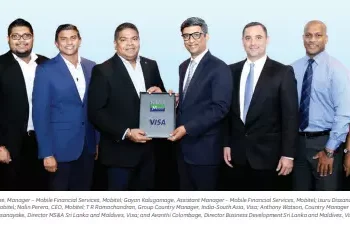 Mobitel Partners With VISA Via MCash