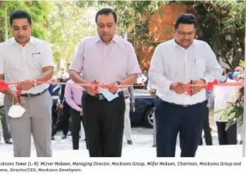 MACKSONS TOWER THE LATEST ADDITION TO THE COLOMBO SKYLINE