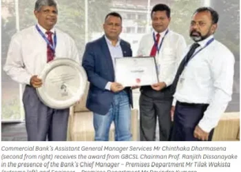 ComBank Wins Green Building – Platinum Award