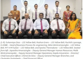 Seylan Bank Staff Awarded With Lean Six Sigma Yellow Belt Certification