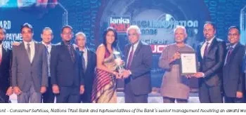 Nations Trust Bank Awarded At Technovation Awards 2019