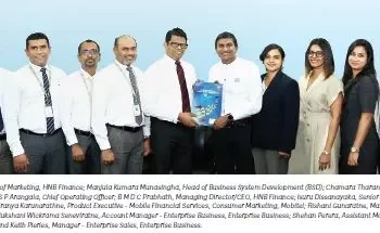 HNB Finance Partners With Mobitel