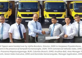 Ceylon Electricity Board Opts For TATA PRIMA Tippers From DIMO