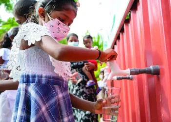 Tokyo Cement Fountain Of Life Drinking Water Project Reaches Veheragala And Dachchidamana In Anuradhapura District