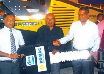 DIMO Launches BOMAG Paver Series In Sri Lanka