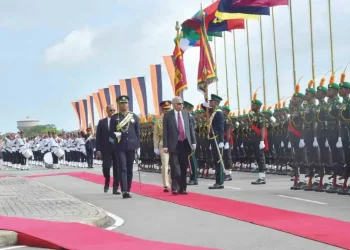 President made an official visit to the Army Headquarters Complex, Akuregoda