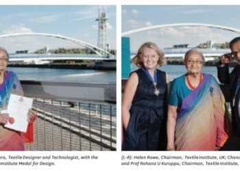 Textile Designer And Technologist Honored