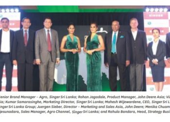 Singer Introduces John Deere Tractors To Sri Lanka