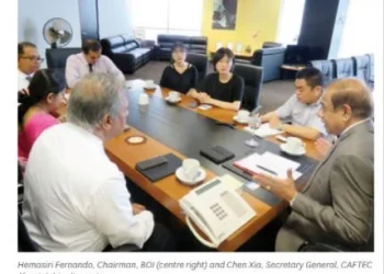 Chengdu Delegation Meets BOI Chairman