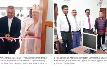 ComBank Donates Computers And Furniture To BCI’s New Agri School