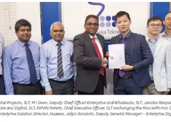 SLT And Huawei Sign MoU To Support