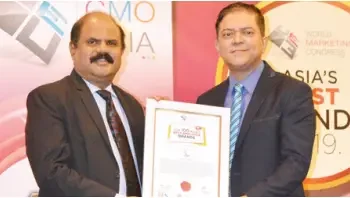 SLT Awarded The ‘Top 100 Asia’s Best Employer Brand 2019’