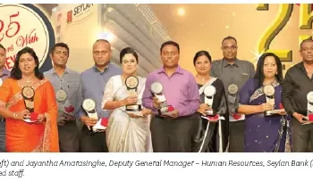 Seylan Bank Honors Long Serving Employees