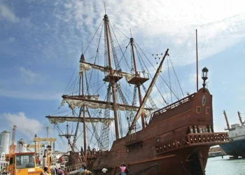 The Andalucian Galeon Arrives In Colombo