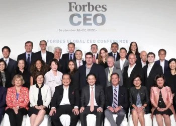 DPM Lawrence Wong at the Forbes Global CEO Conference Gala Dinner 2022 