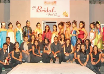 Students Of Chrissy’s Academy Demonstrate Their Skills At The SLECC Bridal Show 2012
