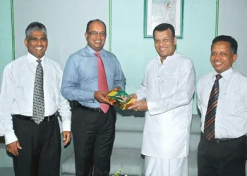 New Zesta Pack Presented To Minister Samarasinghe