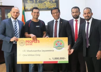 People’s Bank Rewards June Millionaire of ‘Vaasi Kotiyai’ Remittance bonanza 