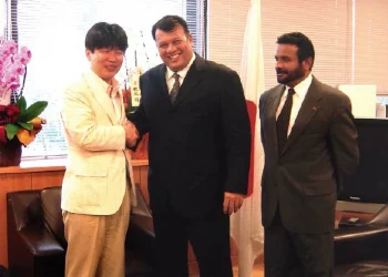 Minister Samarasinghe Meets With Minister Yamamoto