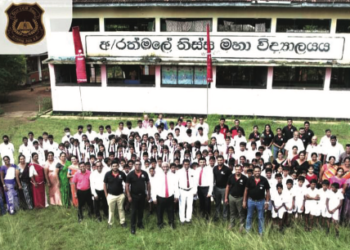 Beyond Banking: Pan Asia Bank installs a library for century-old Ratmale Tissa Maha Vidyalaya in Anuradhapura District