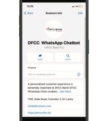 DFCC Bank Offers 24/7 Convenient and Instant Support with DFCC Chatz