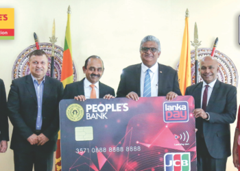 People’s Bank Becomes the First Bank to Issue and Acquire LankaPay Debit Card