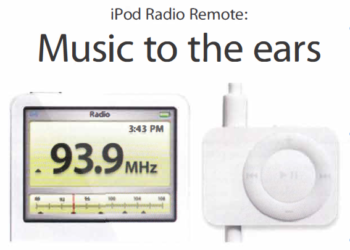 iPod Radio Remote: Music to the ears