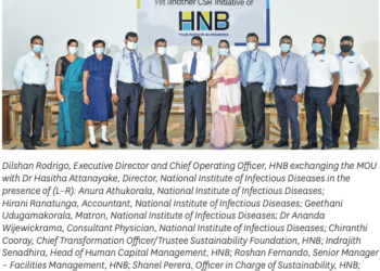 HNB Employees Contribute to Furnish IDH Training Center