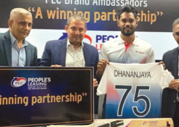 People’s Leasing and Finance partners with Sri Lankan Cricketing Stars 