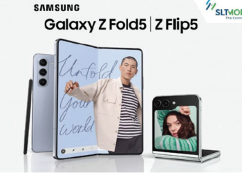 Join the Flip Side with Samsung Galaxy Z Fold and Flip 5, available at SLT-MOBITEL