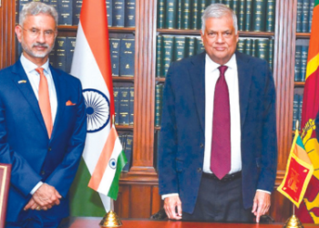 Indian External Affairs Minister meets President Ranil Wickremesinghe