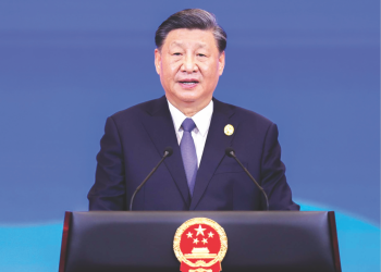 President Xi Jinping at the Third Belt and Road Forum for International Cooperation
