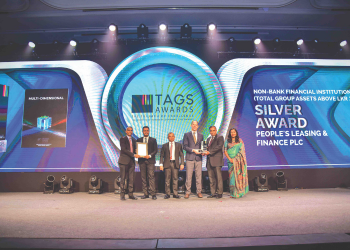 People’s Leasing & Finance Clinches Silver at the CA Sri Lanka TAGS Awards 2023