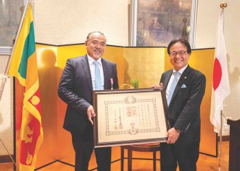 Chef Dharshan Munidasa Awarded ‘The Order of The Rising Sun, Gold and Silver Rays’ 