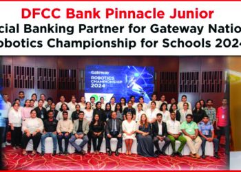 DFCC Pinnacle Junior Partners Gateway College for the Gateway Robotics Competition 2024