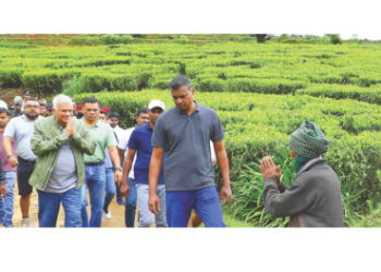President Ranil Wickremesinghe Embarks on Observation Tour to Revitalize Tourism Industry in Scenic Nuwara Eliya
