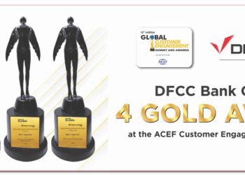 DFCC Bank Clinches Four Gold Awards