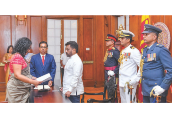 The new Prime Minister and Cabinet sworn in