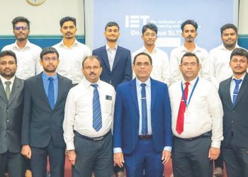 SLT-MOBITEL Nebula Institute of Technology recognized as the tenth IET on Campus Chapter 