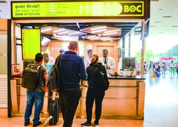 Bank of Ceylon Relocates Counter at the Bandaranaike International Airport 
