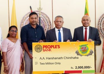 People’s Bank Awards Grand Prize of ‘People’s Remittance Vaasi Kotiyai 2024’ 