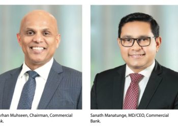 Commercial Bank ends First Quarter with three trillion rupees