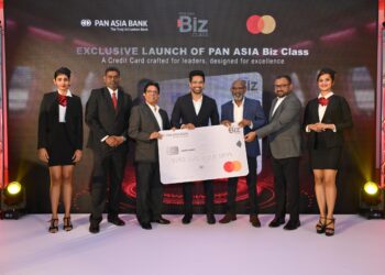 Pan Asia Bank launches BizClass Credit Card in affiliation with Mastercard International 
