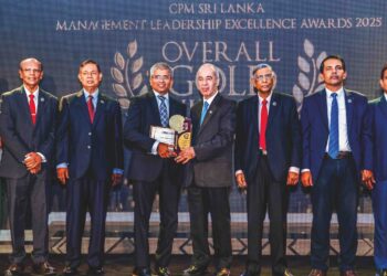 Sanjeewa Bandaranayake shines as Overall Corporate Management Champion at CPM – MLE Awards 2025