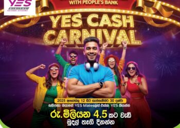People’s Bank’s YES Cash Carnival offers over 4.5 million rupees in prizes 