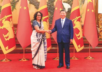 Prime Minister Dr Harini Amarasuriya discusses deepening Sri Lanka-China relations with President Xi Jinping 